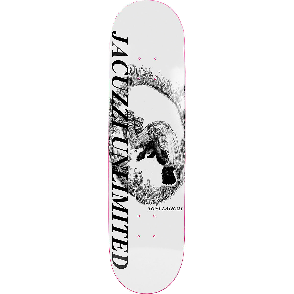 Jacuzzi Tony Latham Ring Of Fire 8.25 Skateboard Deck