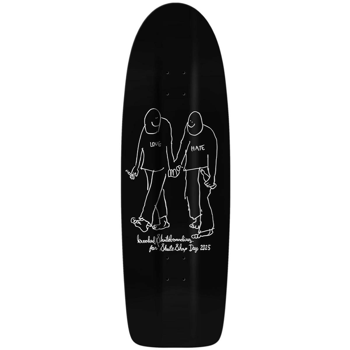 Krooked - Beamer Hate SSD25 10.75 Skateboard Deck.