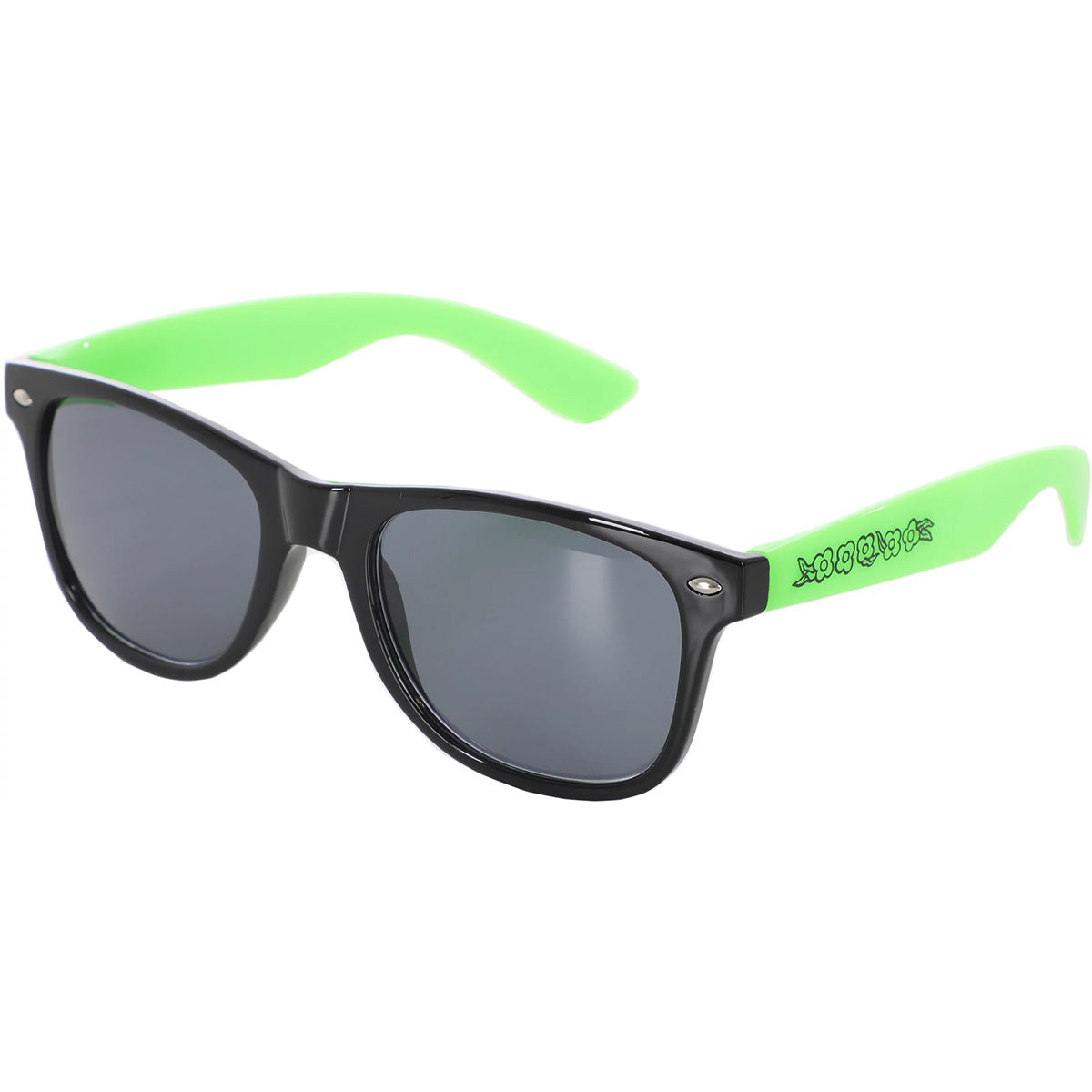 Krooked Eyes Sunglasses Green/Black