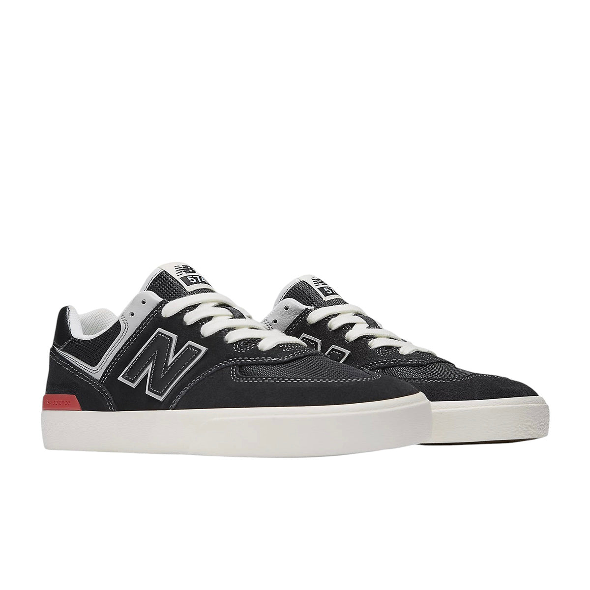 New Balance - 574 Shoes Black/White