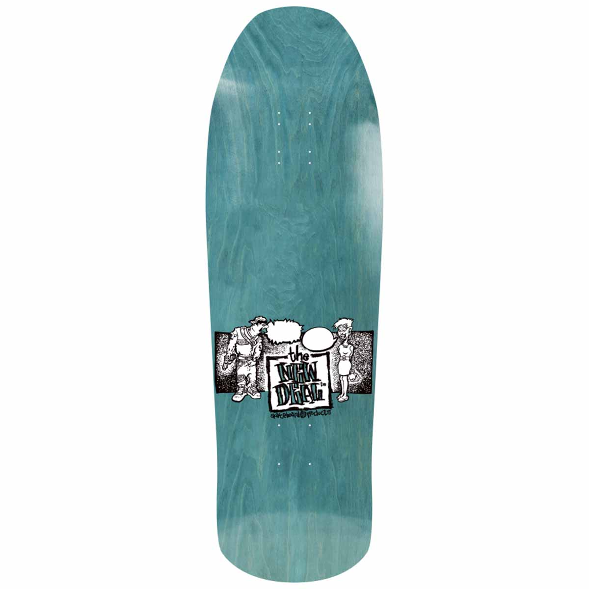 New Deal Andy Howell Tricycle Kid 9.6 Reissue Skateboard Deck Top
