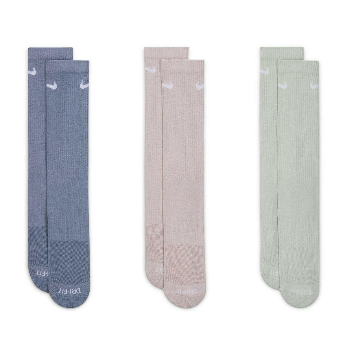 Nike - Everyday Plus Cushioned Crew Socks Multi 3 Pack.