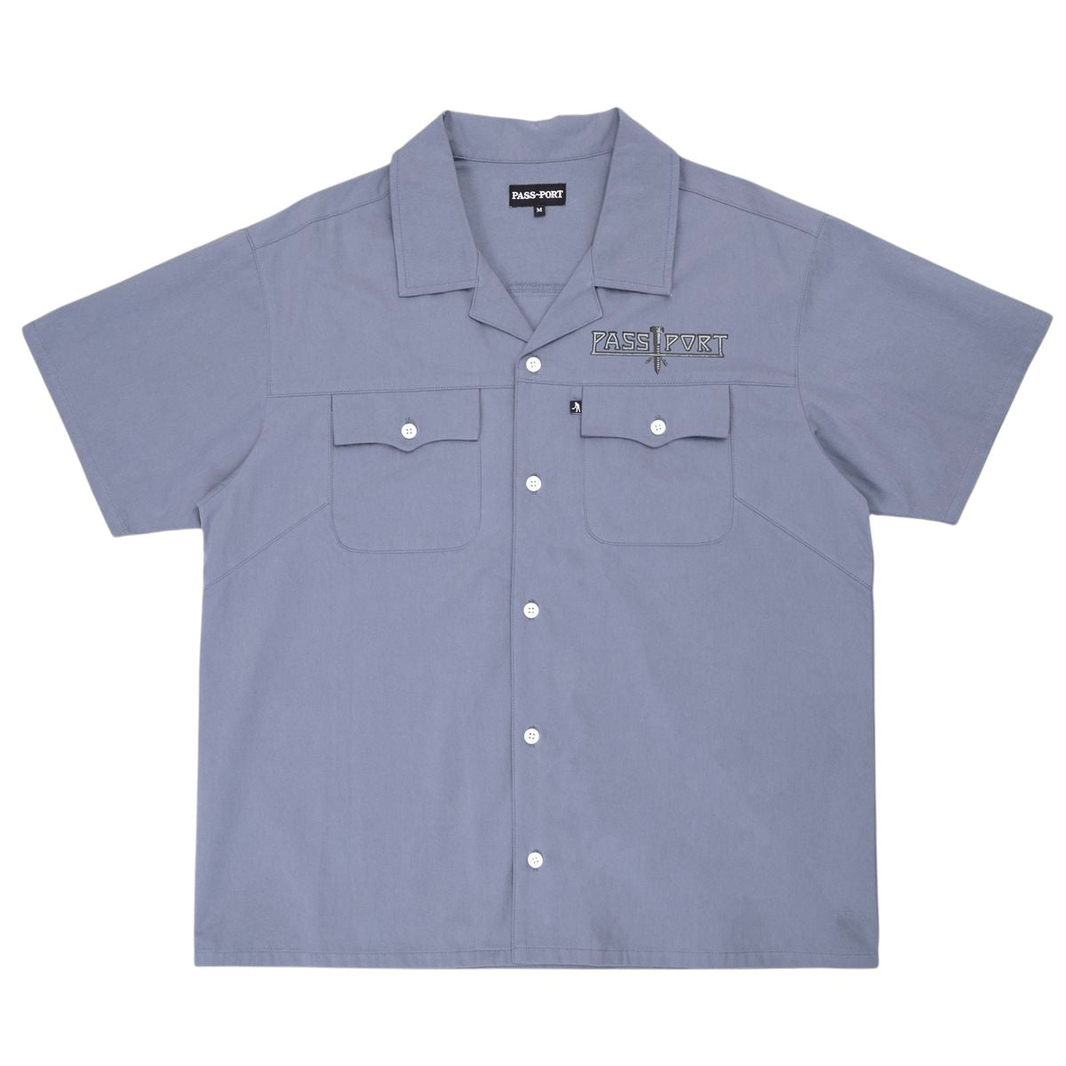 Pass~Port - Screwed Casual Shirt Steel Blue