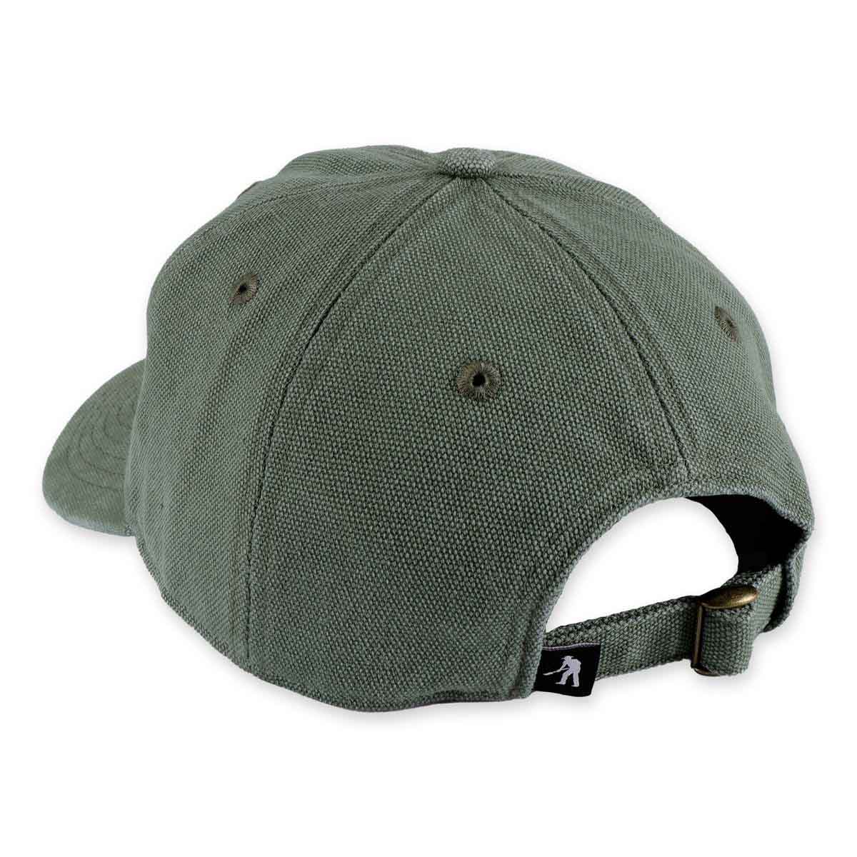 Pass~Port Solid Canvas Leagues Cap Elm Green Detail