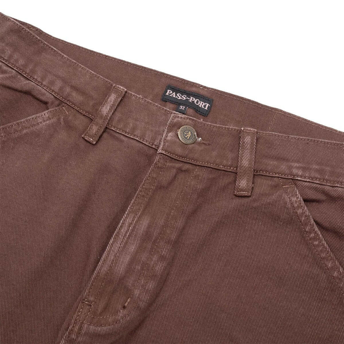 Pass~Port - Workers Club Shorts Bottle Brown.