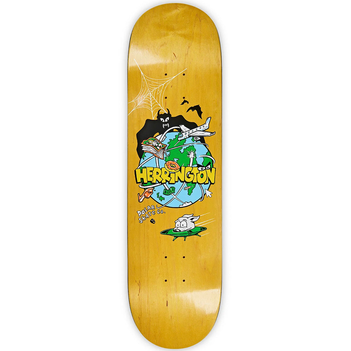 Polar - Aaron Herrington Planet Herrington 8.125 Skateboard Deck.