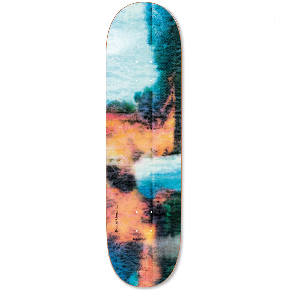 Polar Roman Gonzalez Burning World 8.5 Skateboard Deck