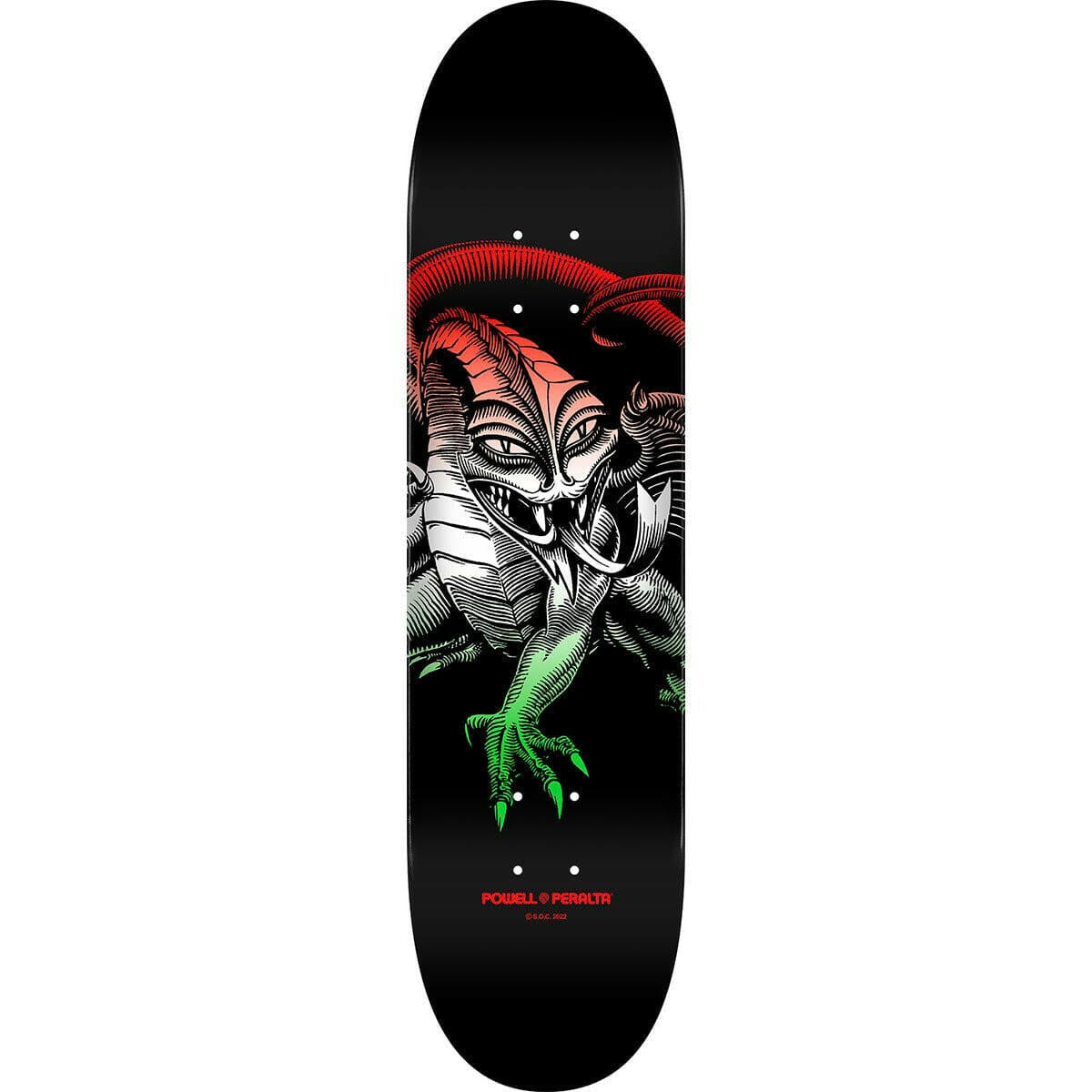 Powell Peralta - Steve Caballero Dragon Green Fade 8.75 Skateboard Deck.