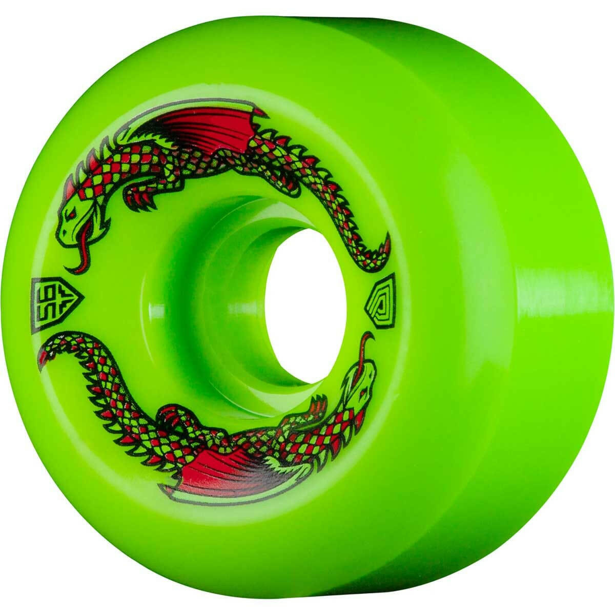 Powell Peralta - Dragon Formula 56MM x 36MM 93A Skateboard Wheels.