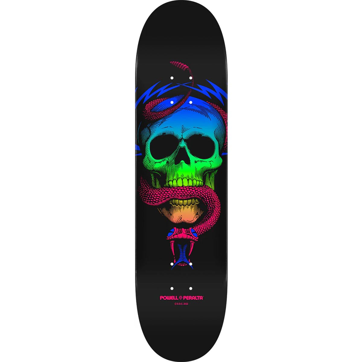Powell Peralta Mike McGill Skull & Snake Fade Green 8.5 Skateboard Deck