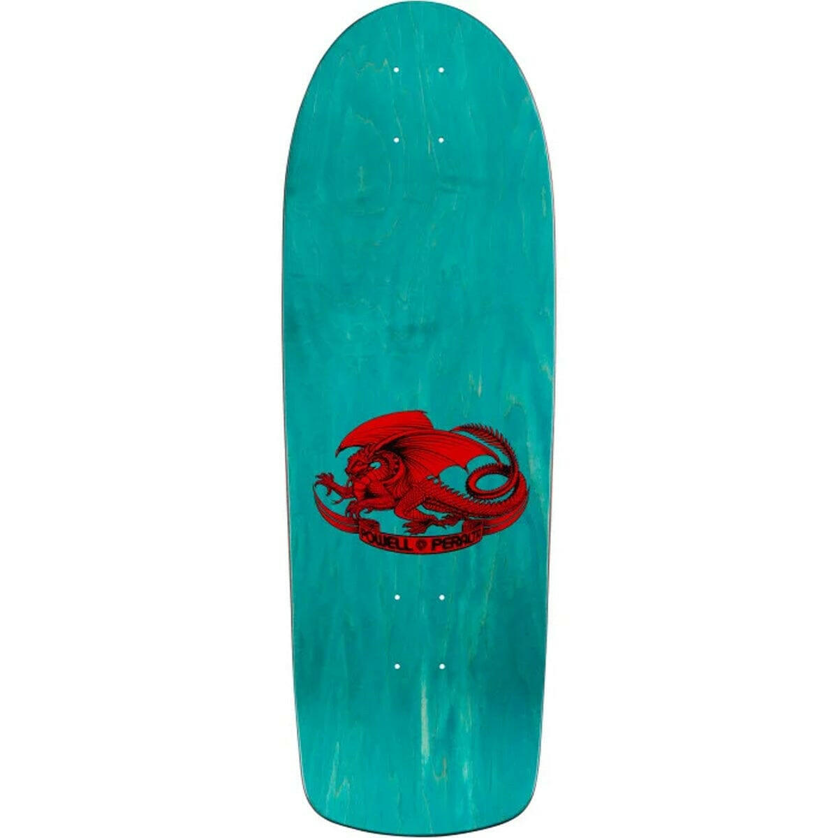 Powell Peralta - Mike McGill OG Skull & Snake Turquoise 10.0 Reissue Skateboard Deck.