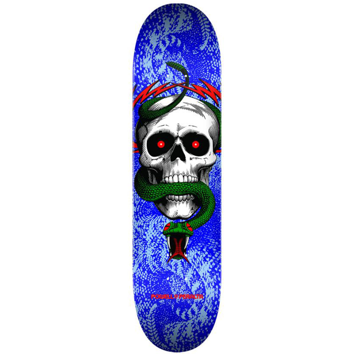 Powell Peralta Skull & Snake Blue 8.25 Skateboard Deck
