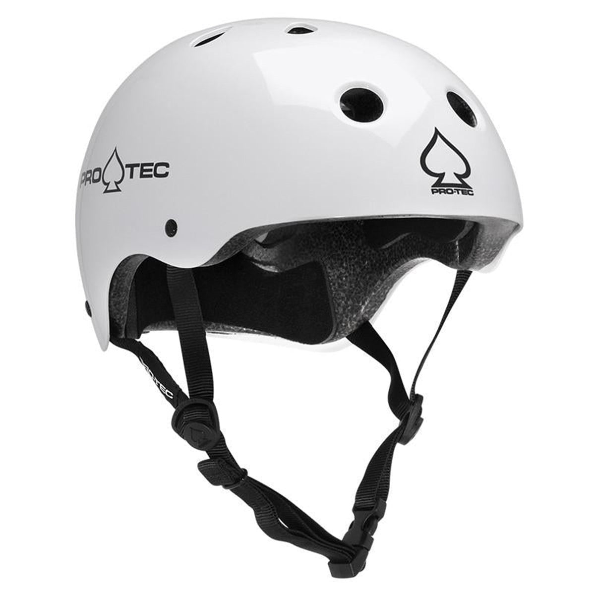 Pro Tec - Classic Certified Helmet White Gloss