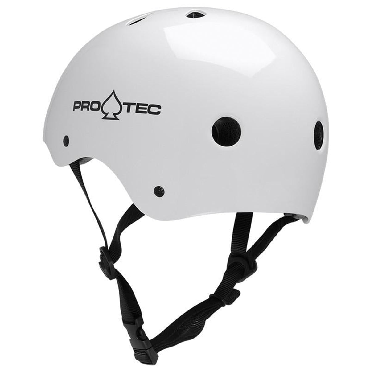 Pro Tec - Classic Certified Helmet White Gloss