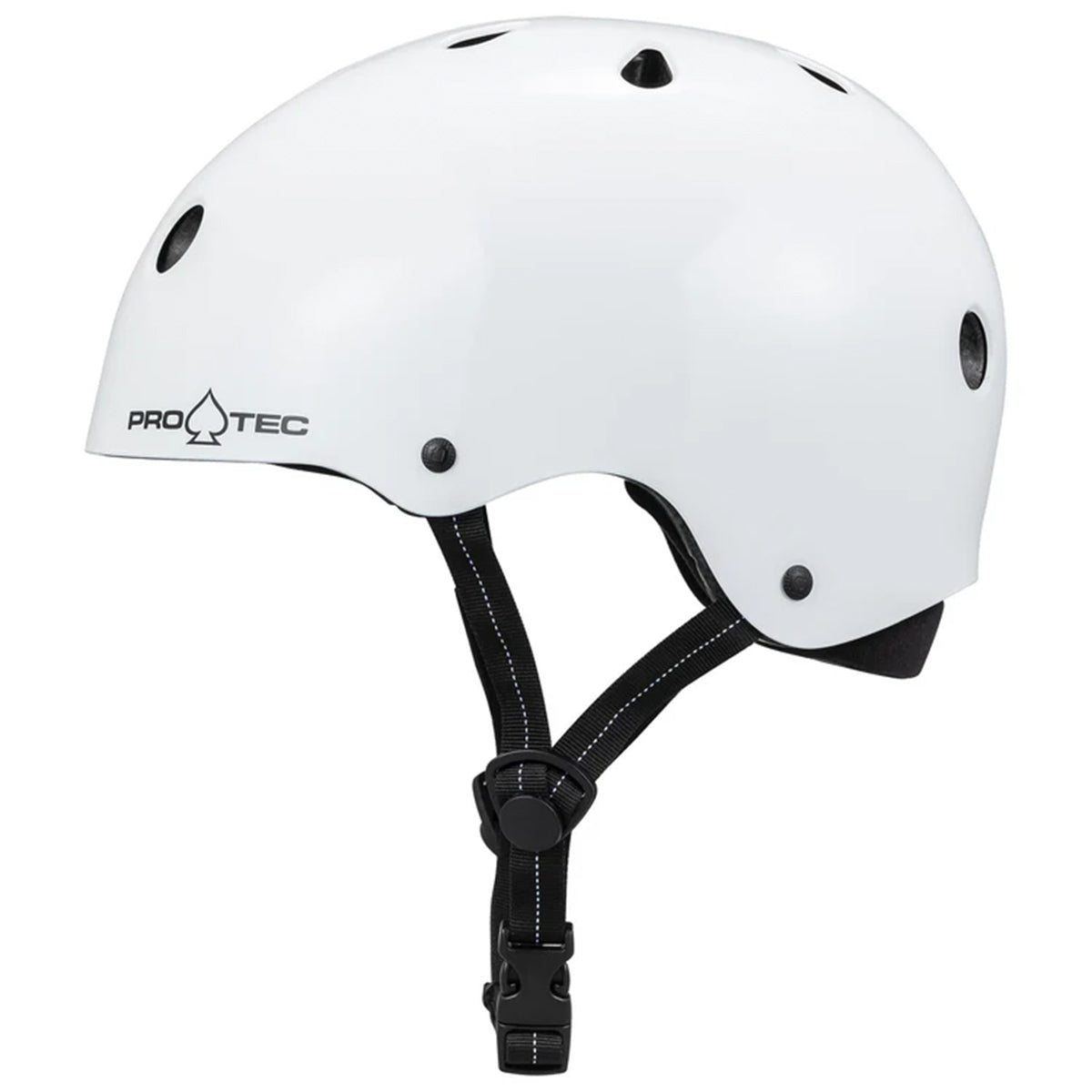 Pro Tec - Low Pro Certified Helmet Gloss White