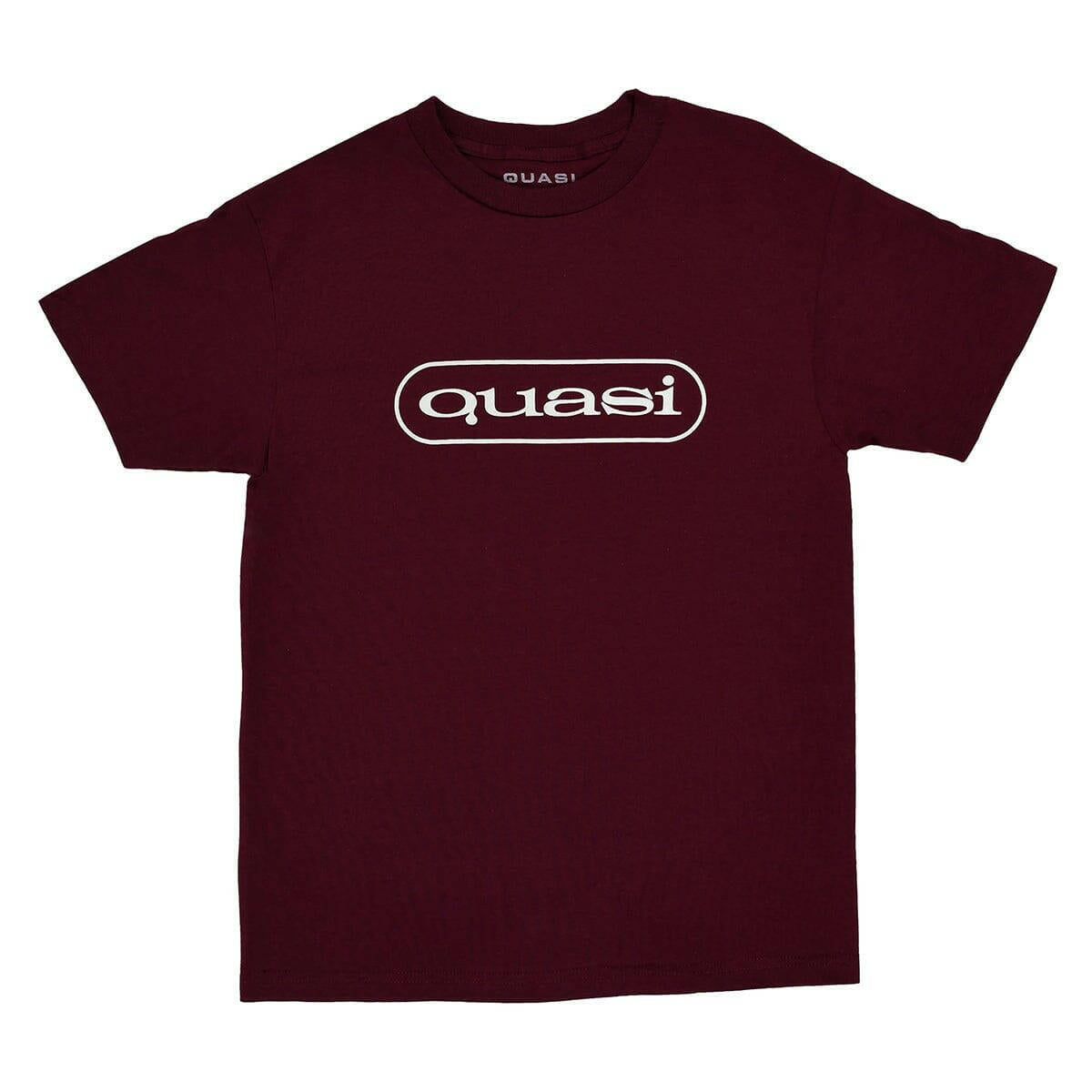 Quasi - Boomerang Tee Burgundy.