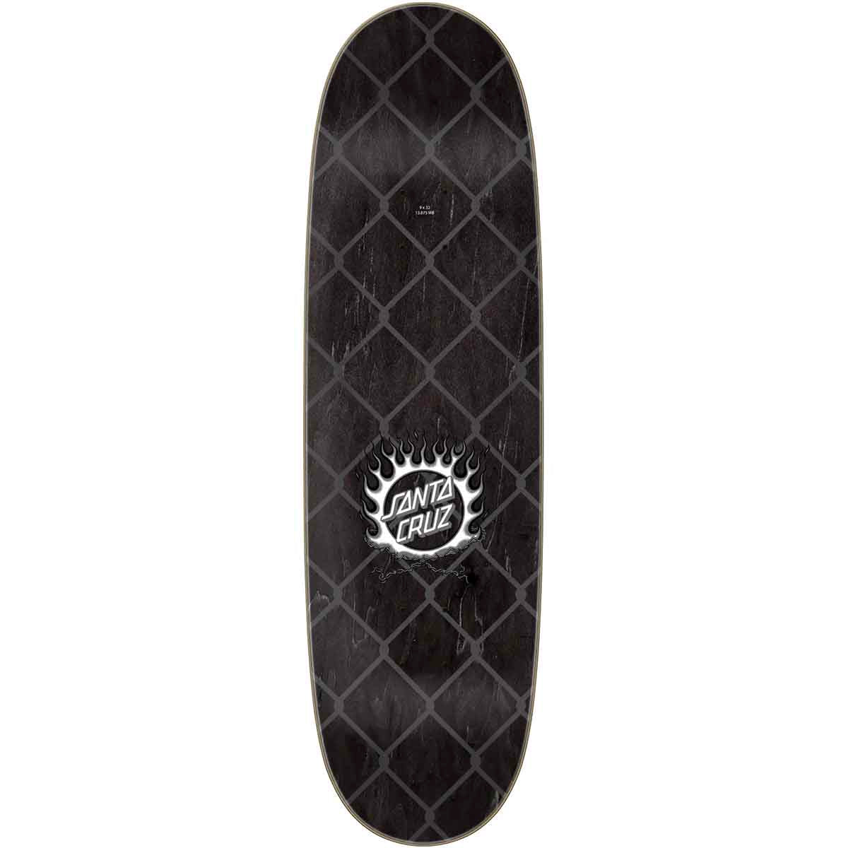 Santa Cruz Forging Dot 9.0 Skateboard Deck Top