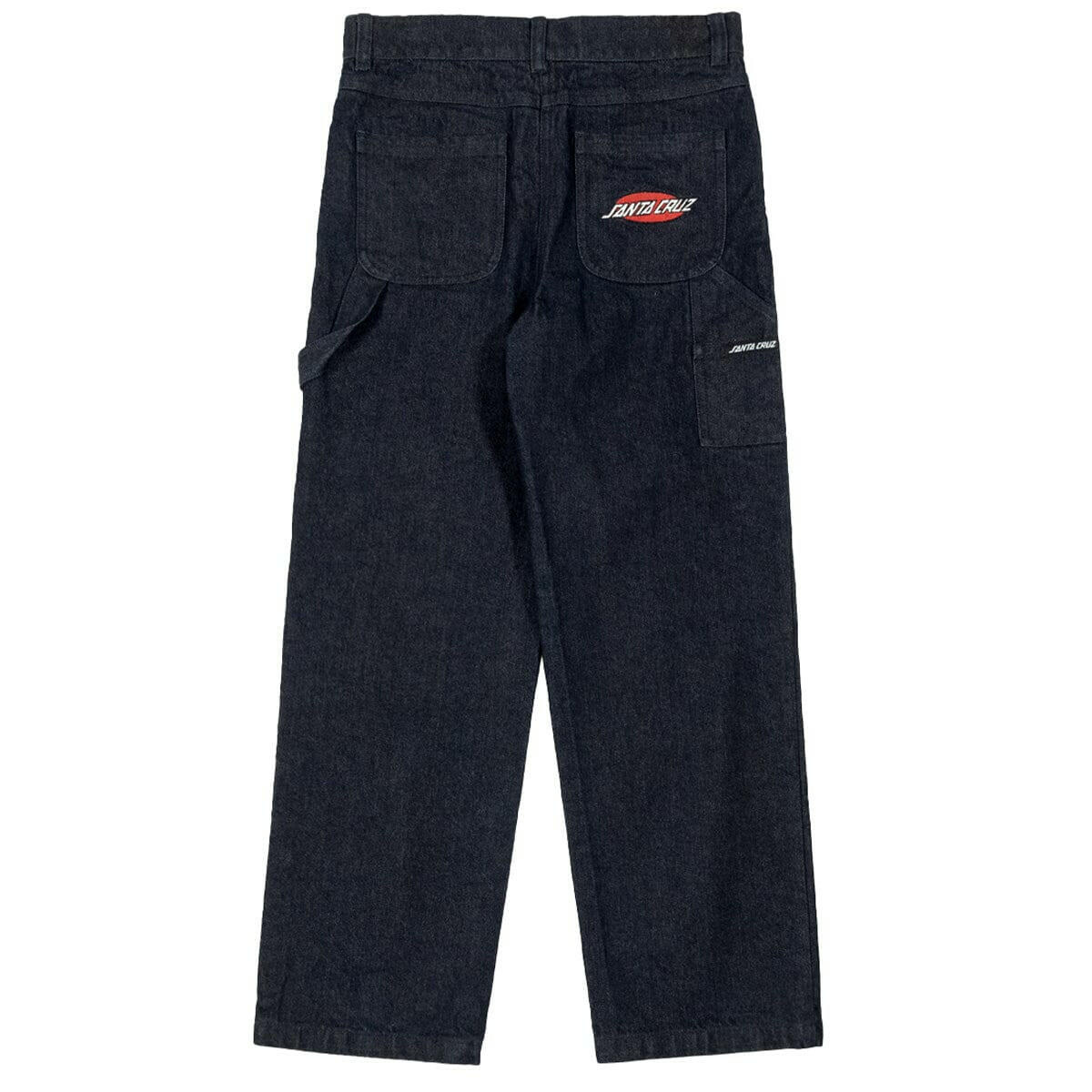 Santa Cruz - Oval Strip Youth Carpenter Pants Black.