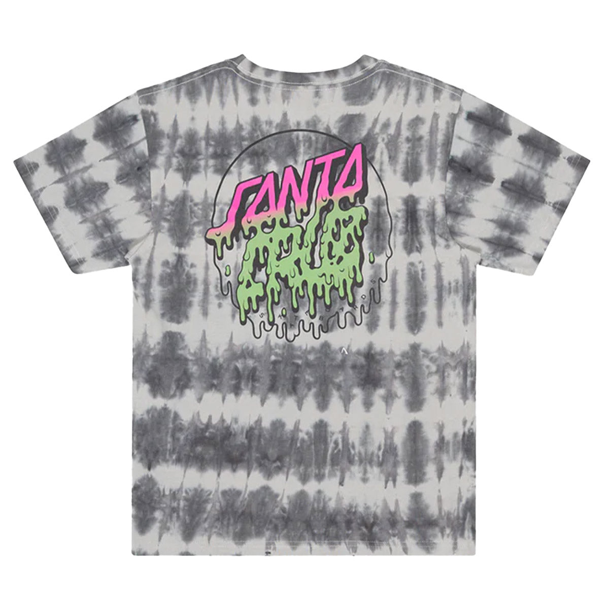 Santa Cruz - Rad Dot Hollow Youth Tee Black Tie Dye