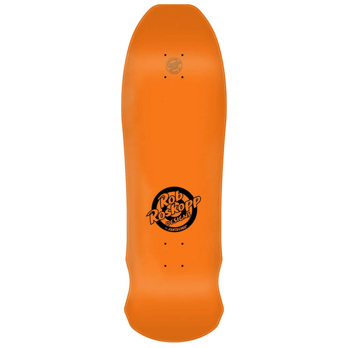 Santa Cruz - Rob Roskopp Face Orange 9.5 Reissue Skateboard Deck.