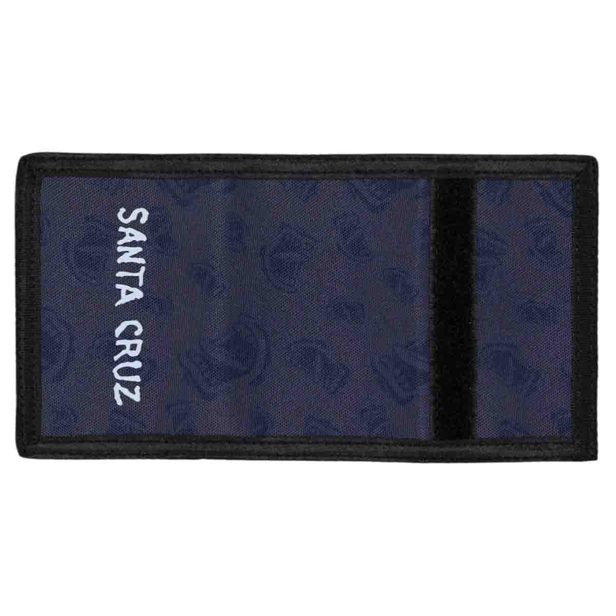 Santa Cruz Screaming Mouth Mono Repeat Velcro Wallet Outside
