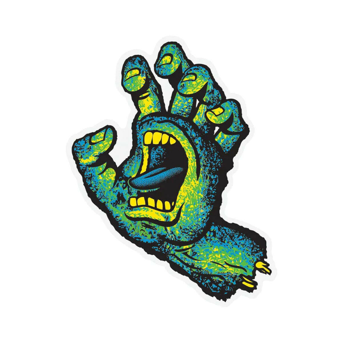 Santa Cruz - Street Creep Hand 6" Sticker.
