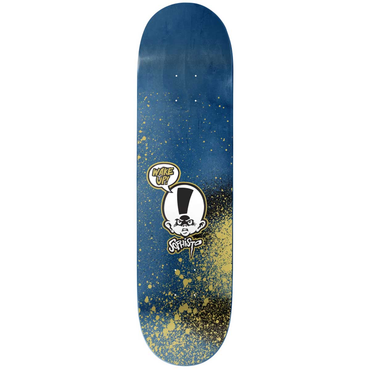 Sophisto Head Logo 8.5 Skateboard Deck Top