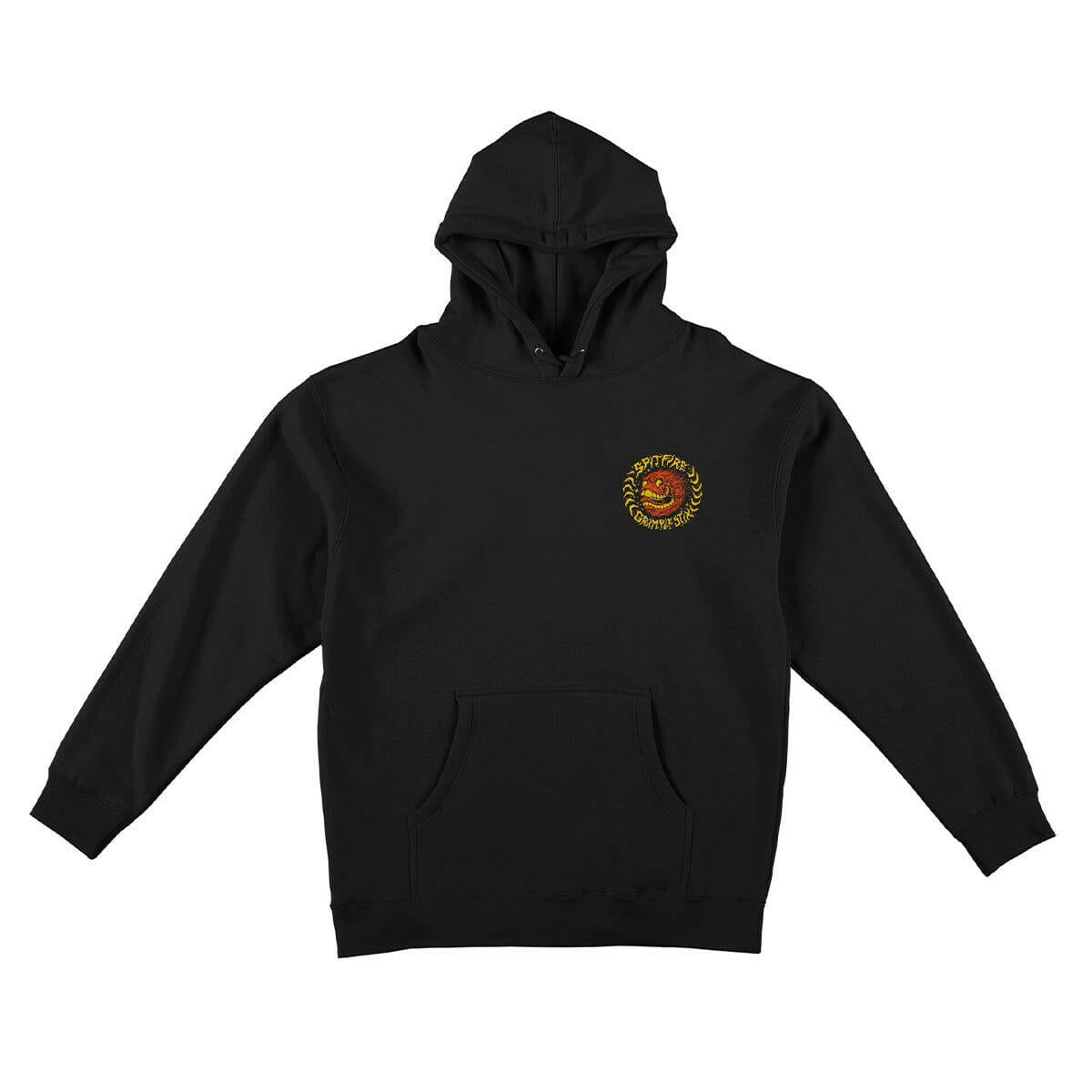 Spitfire - Flying Grimple Hoodie Black.