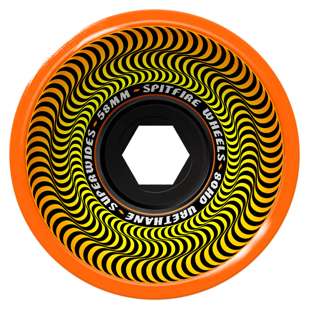 Spitfire - Superwides 58MM 80HD Skateboard Wheels