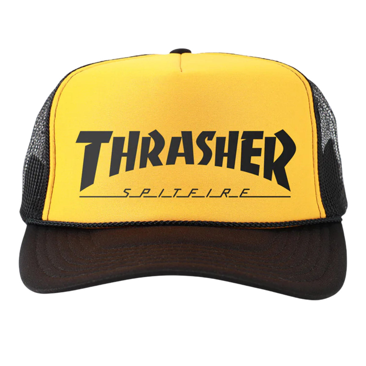 Thrasher Spitfire Trucker Black/Gold