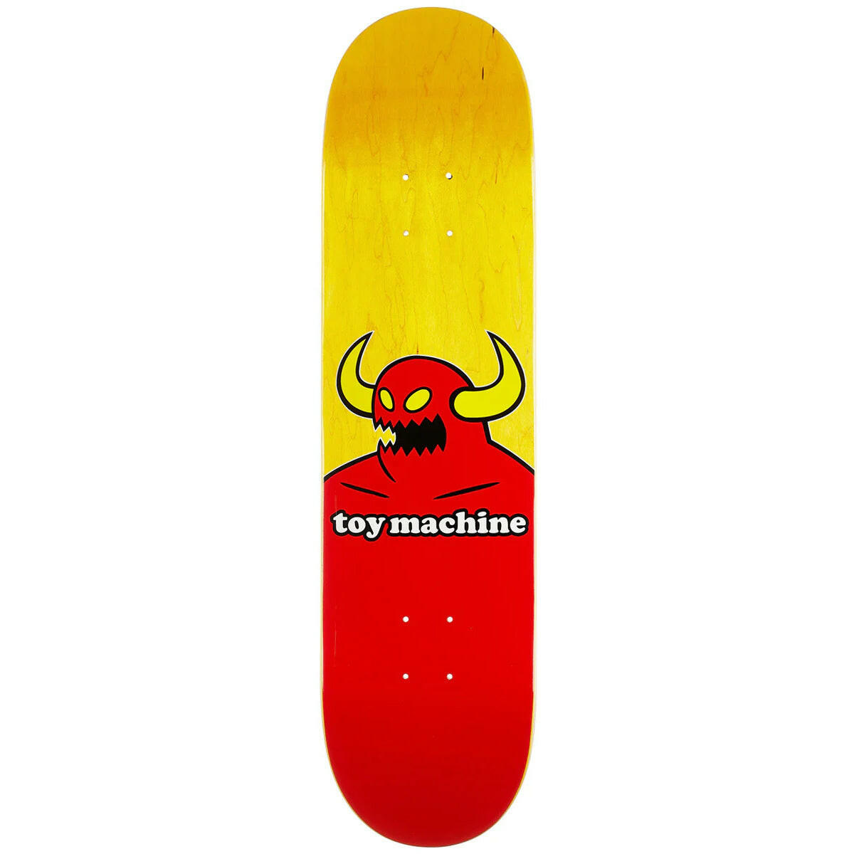 Toy Machine Monster Yellow Skateboard Deck.