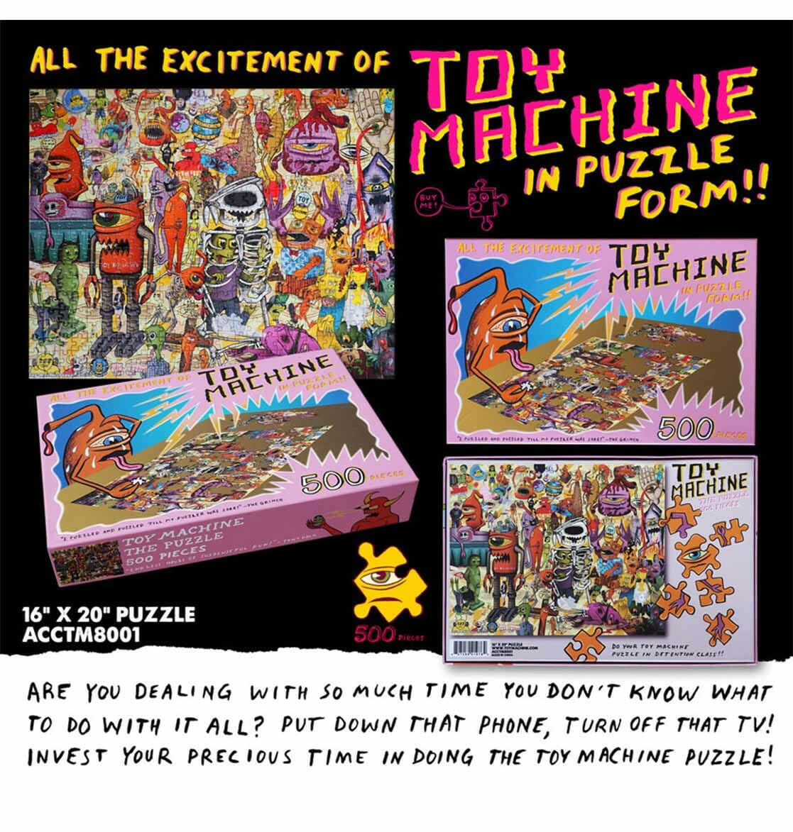Toy Machine - The Puzzle Jigsaw.