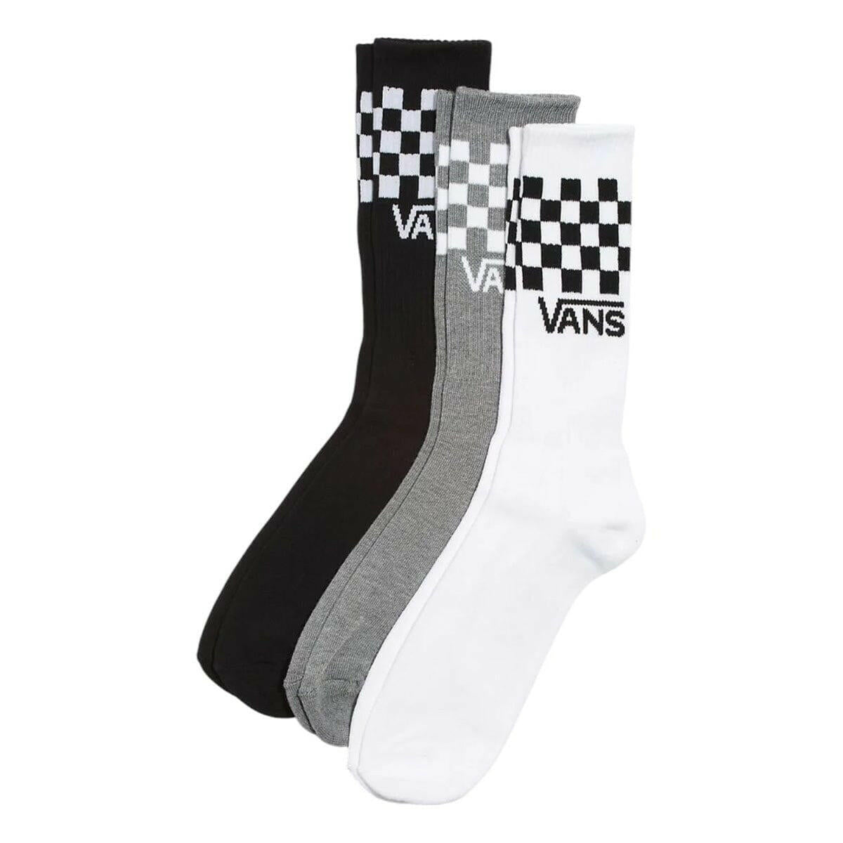 Vans Classic Check Socks Black/White.