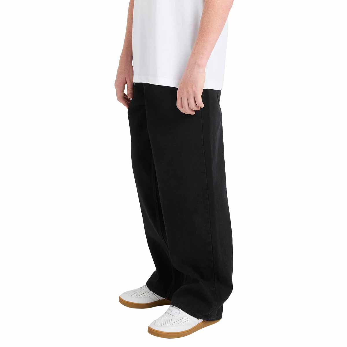 Volcom Chillow Denim Youth Jeans Black Side Model