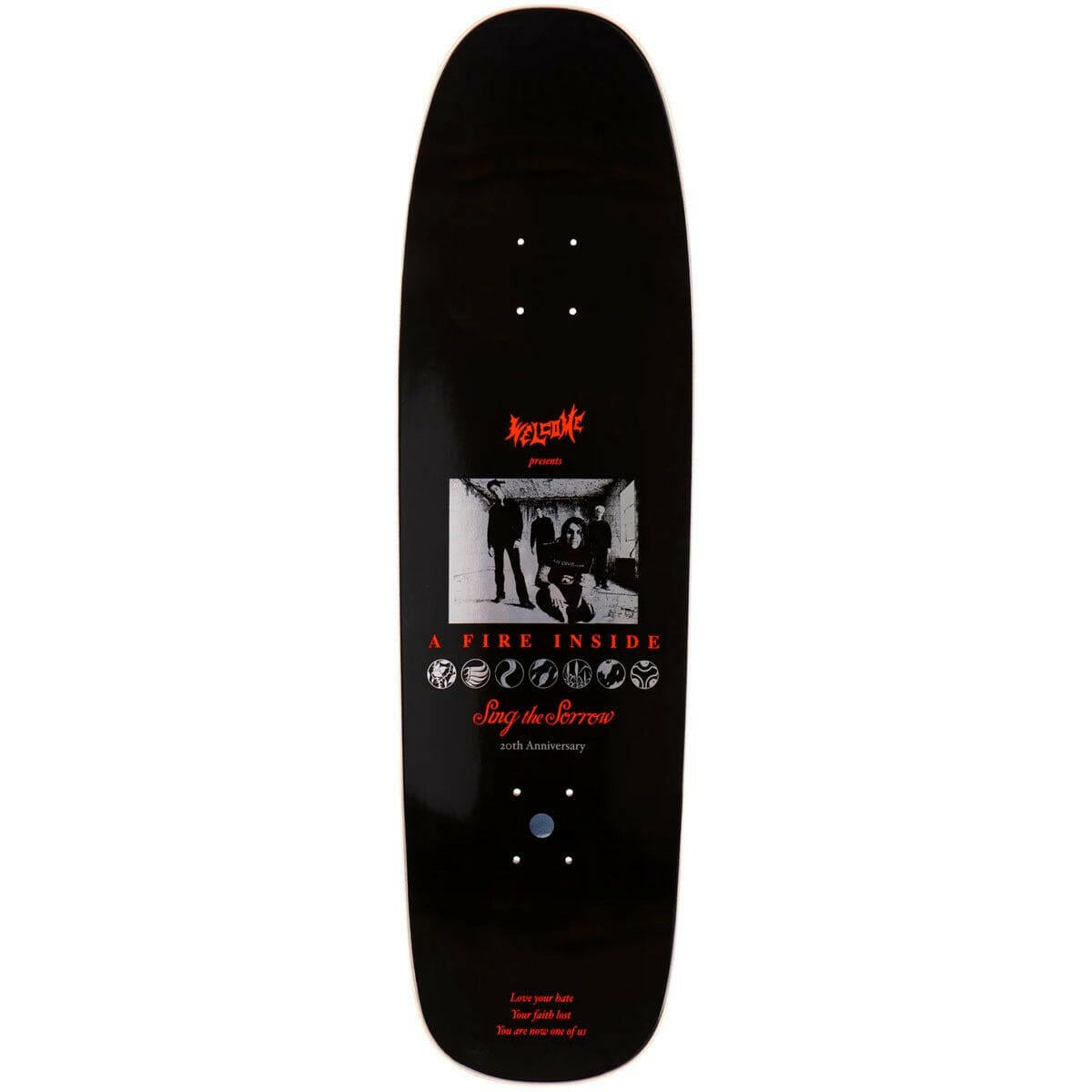 Welcome - Evan Mock Cherubs On Island 8.38 Skateboard Deck.