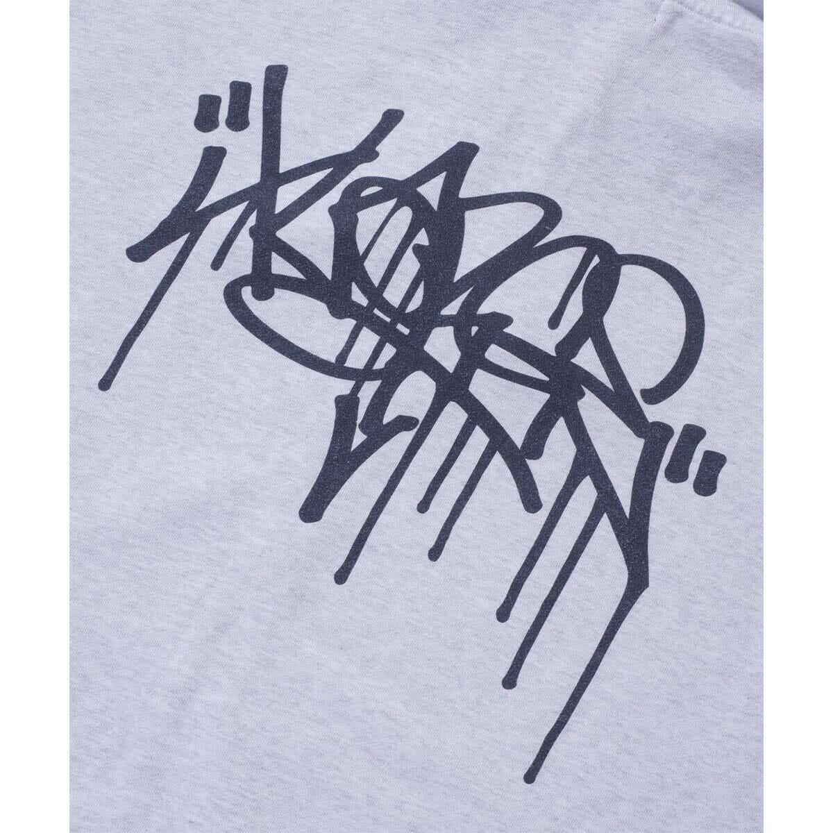 Xlarge - Painting Zip Up Hoodie Ash.
