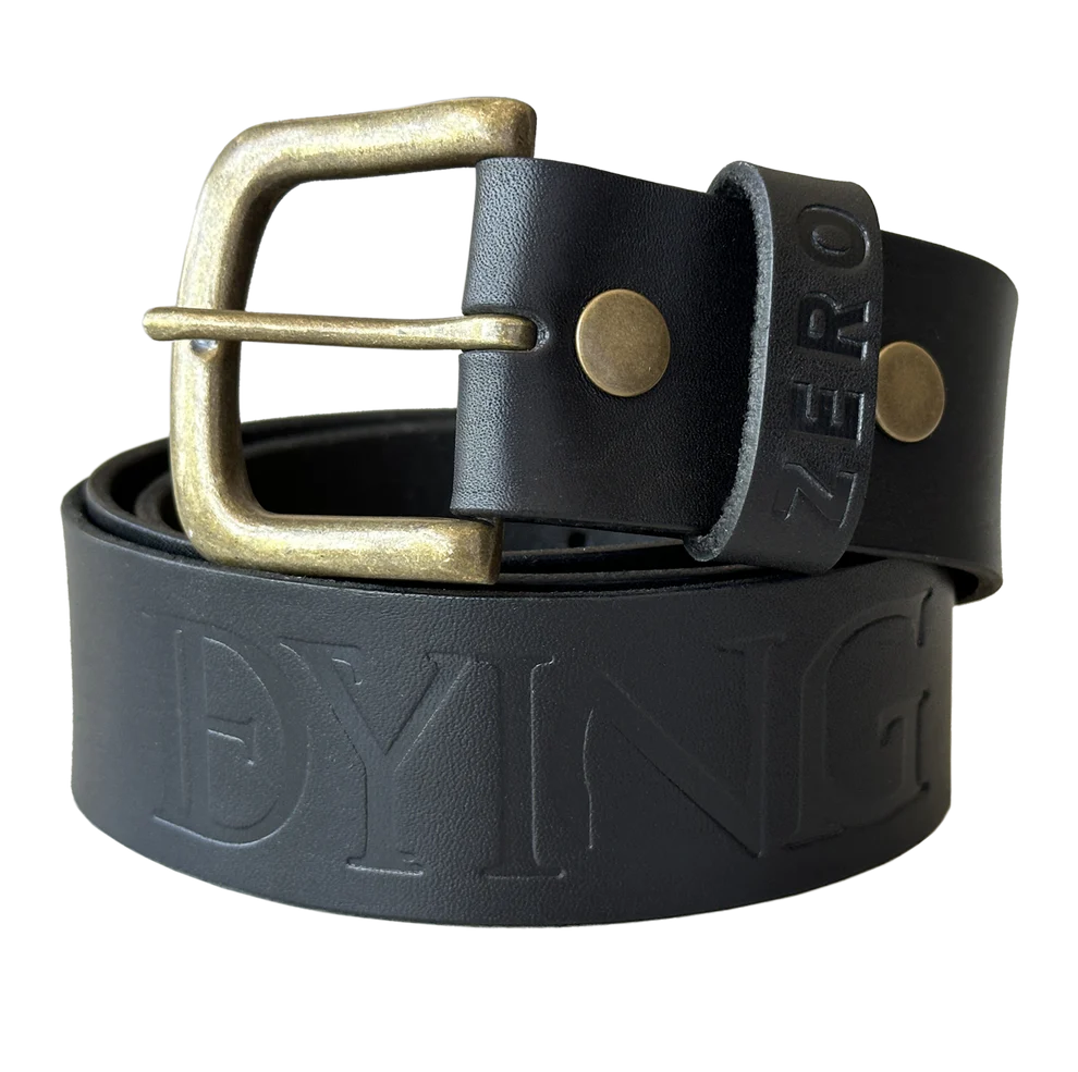 Zero - Dying To Live Belt Black.