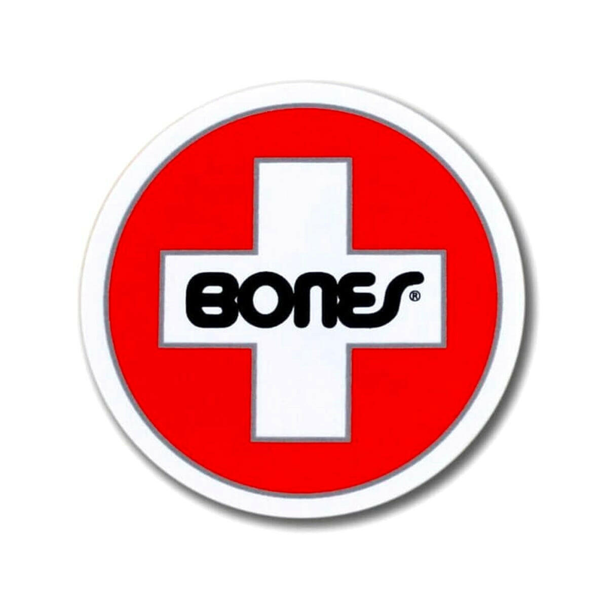 Bones - Swiss Circle Lapel Pin.