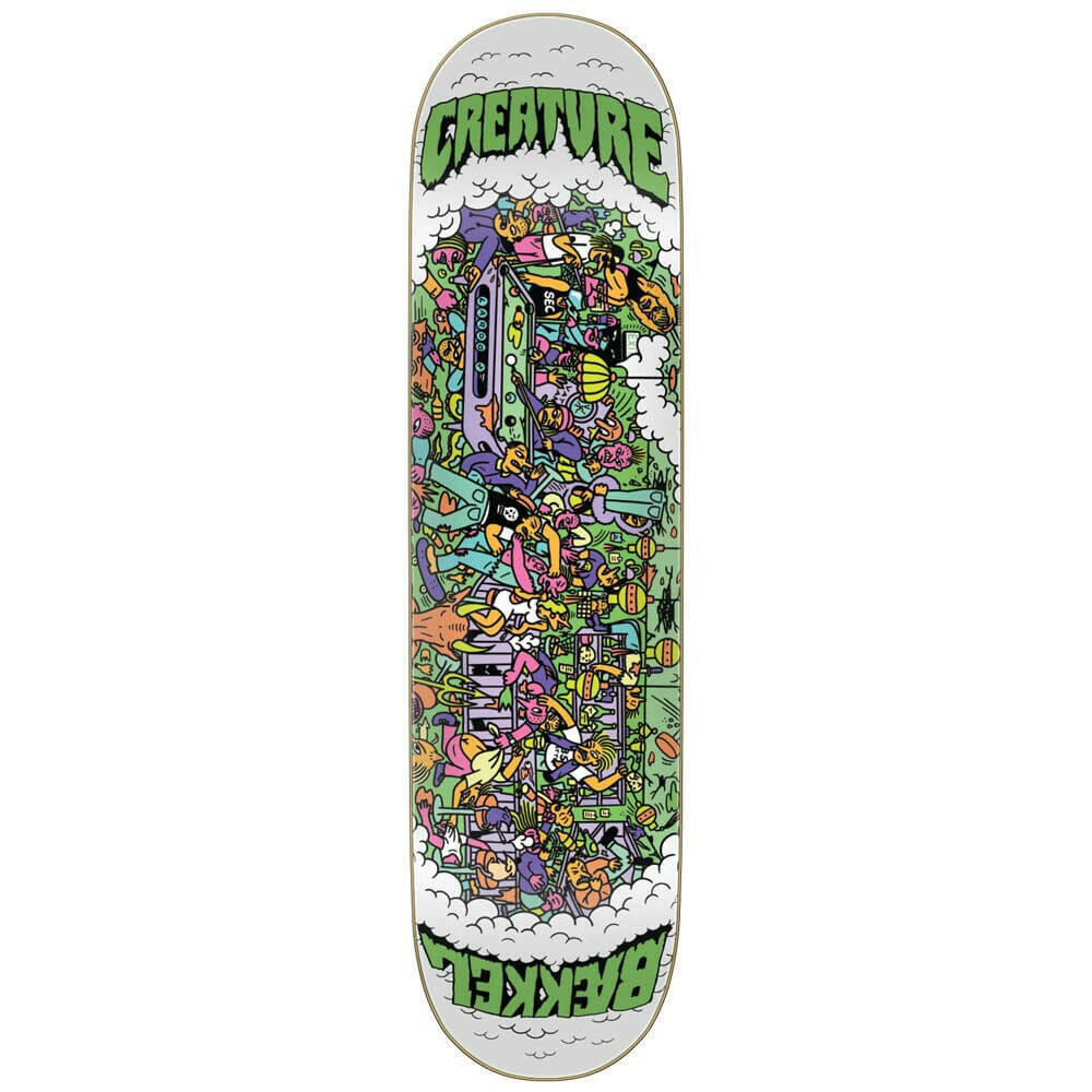 Creature - Kevin Baekkel Bar Brawl 8.0 Skateboard Deck.