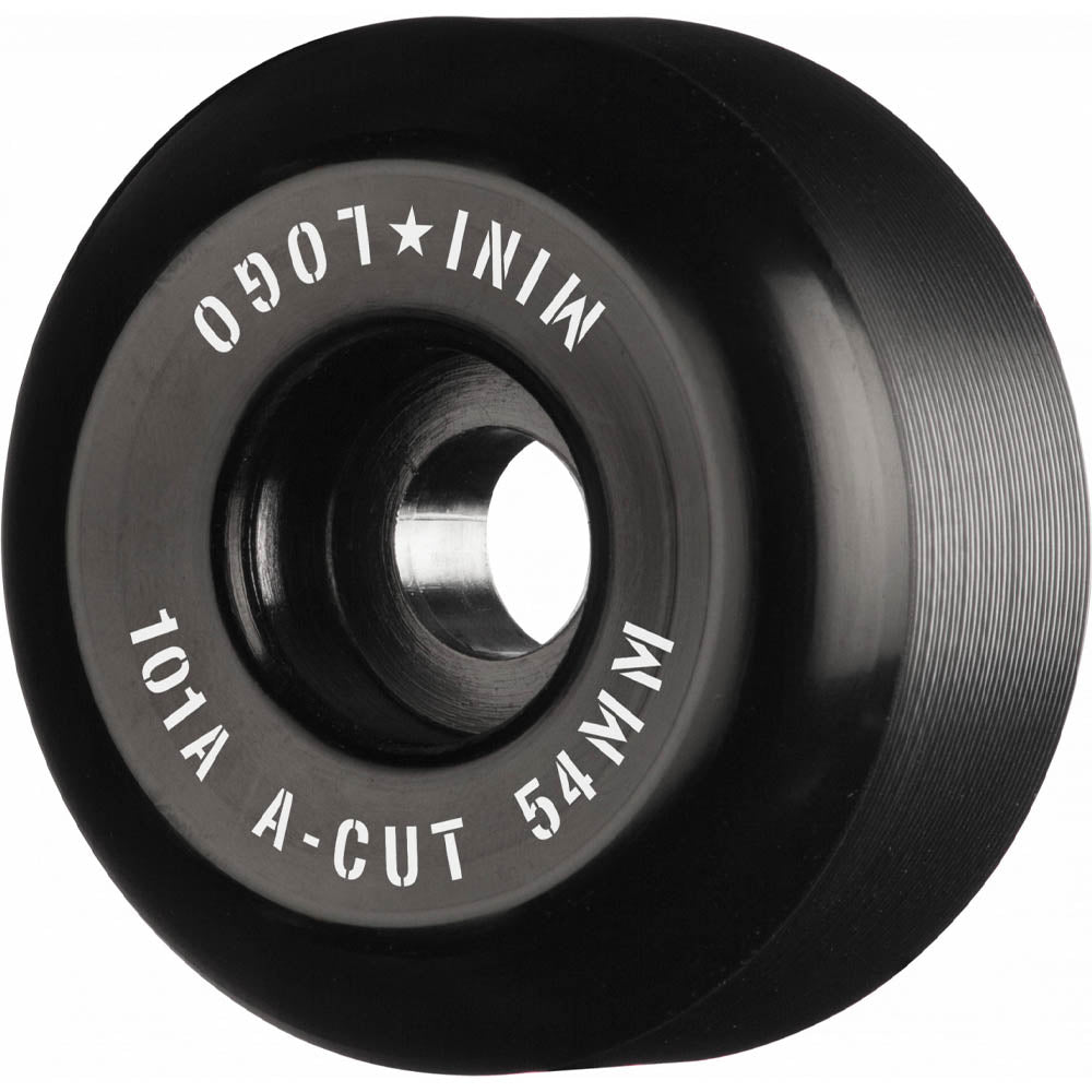 Mini Logo - A Cut Black 54MM 101A Skateboard Wheels