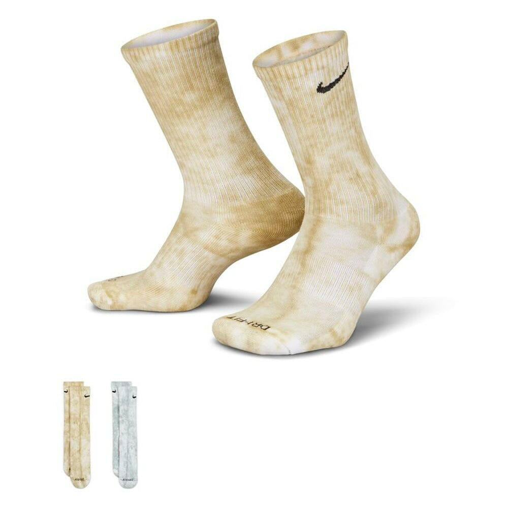 Nike - Everyday Plus Cushioned Crew Socks Multi 2 Pack.