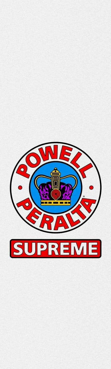 Powell Peralta - Supreme 10.5" Griptape White.