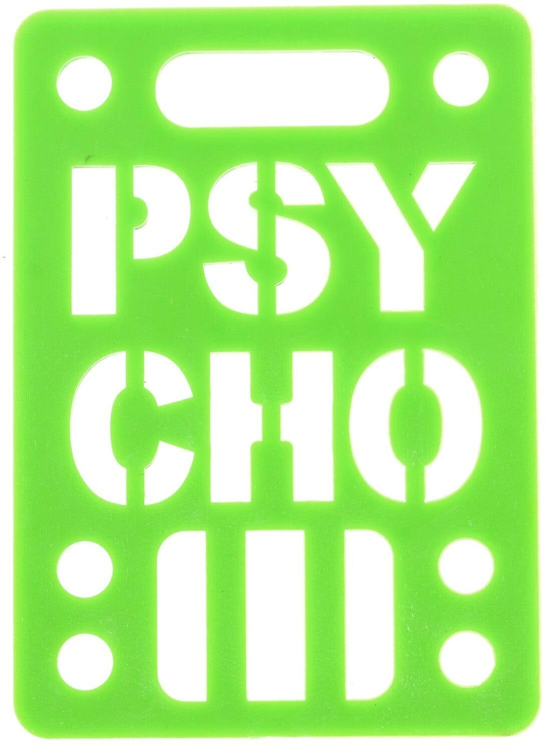 Psycho - 1/4" Soft Risers Green.