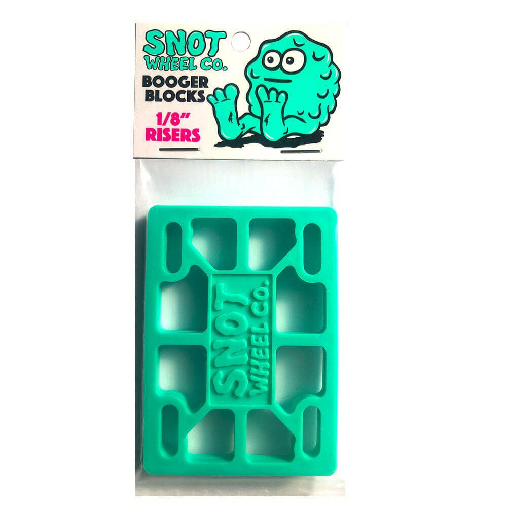 Snot - Booger Block 1/8 Riser Pads Green.