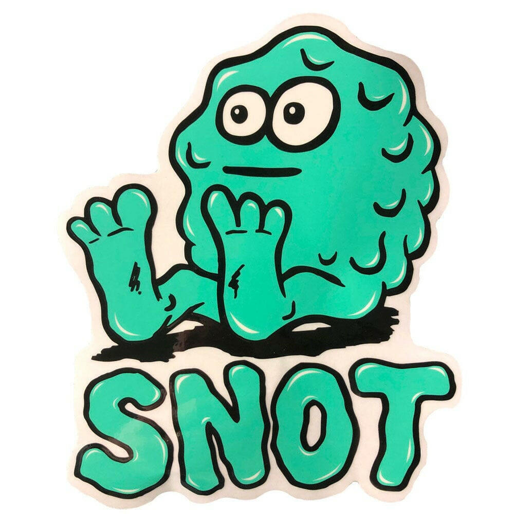 Snot - Booger Logo 7" Sticker.