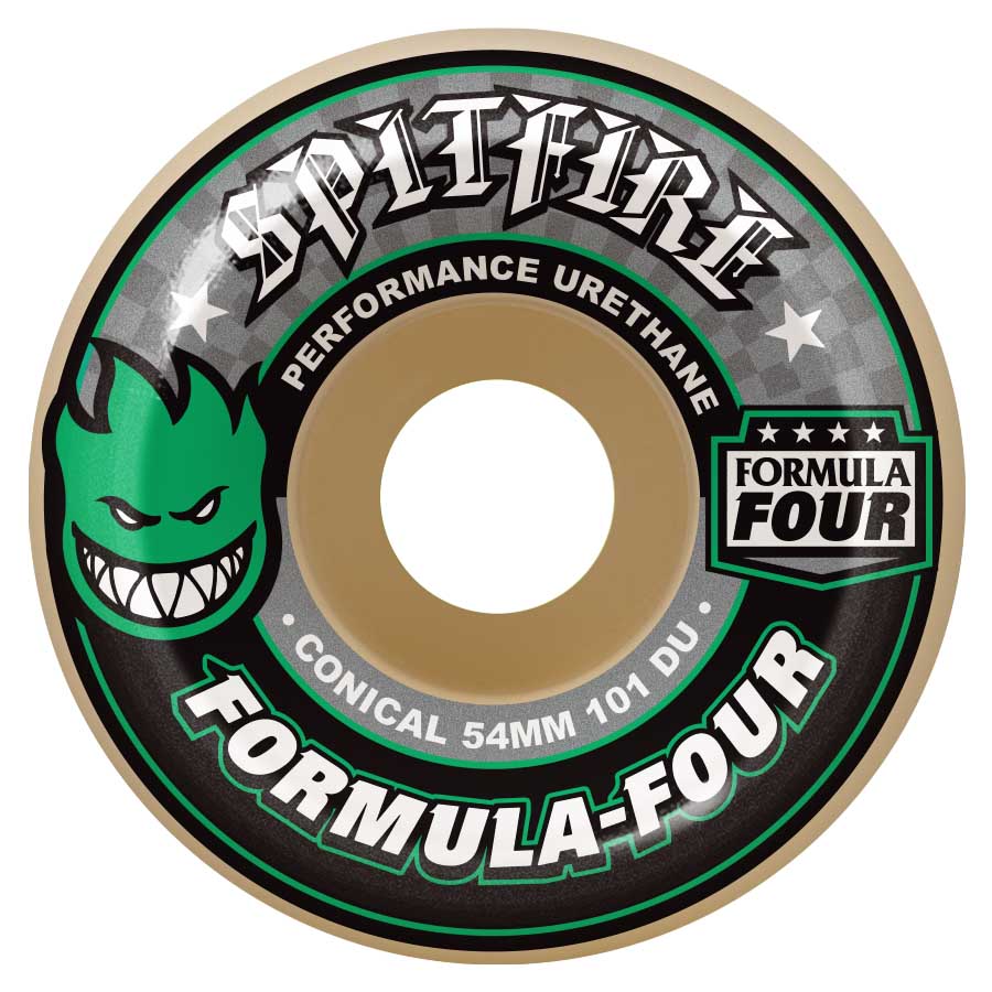 Spitfire - F4 Conical 52MM 101A Skateboard Wheels