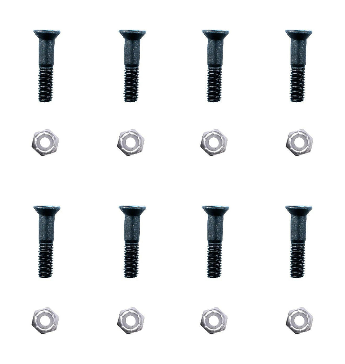 Sunday - 1.5" Black Allen Bolts.