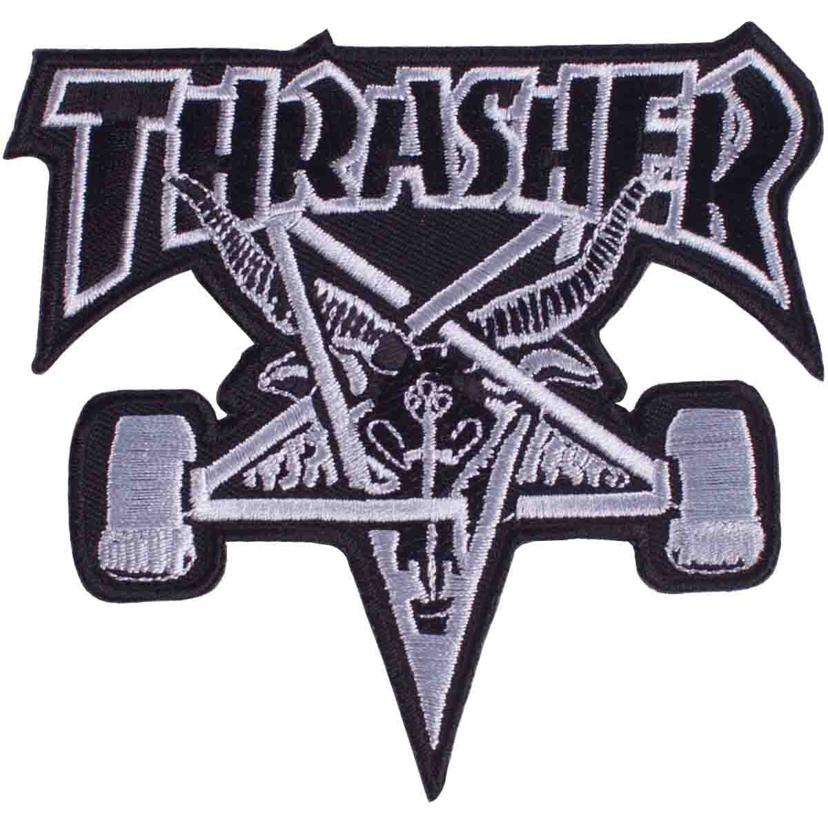 Thrasher - Skategoat Patch Black