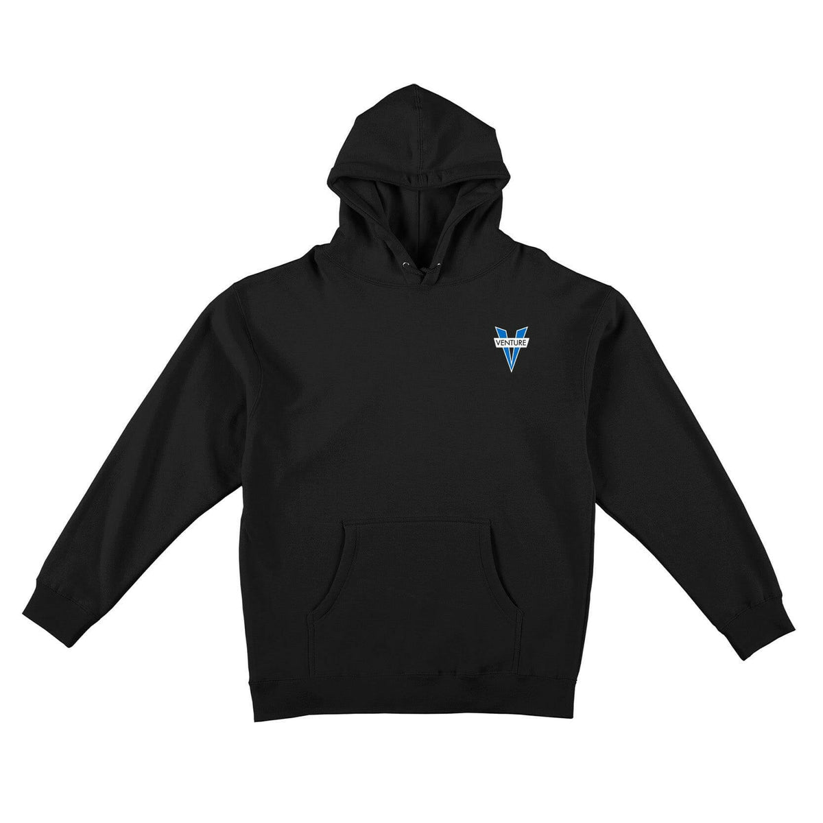 Venture - Heritage Hoodie Black/Blue/Red.