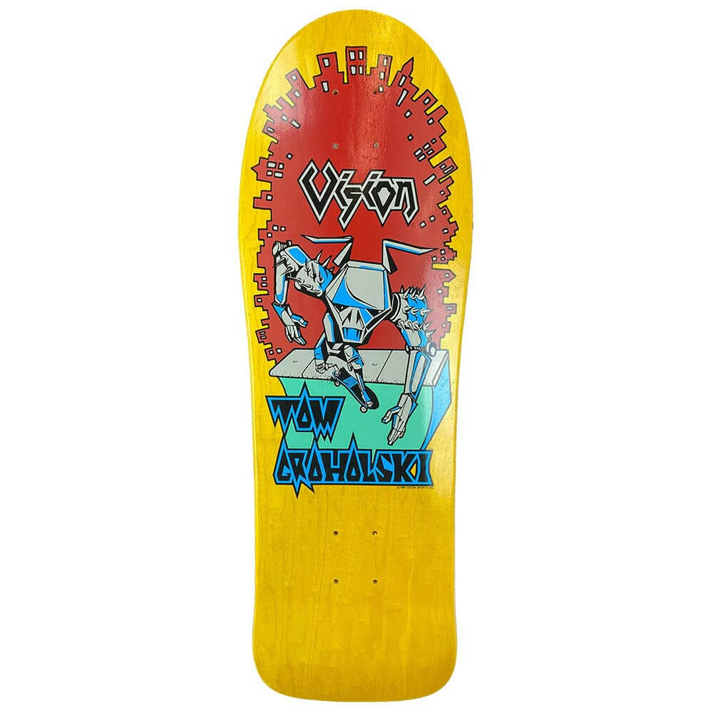 Vision - Tom Groholski Robot 9.5 Reissue Skateboard Deck.